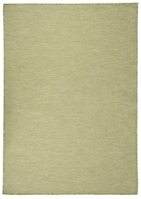 vidaXL Tapete de tecido plano para exterior 140x200 cm verde