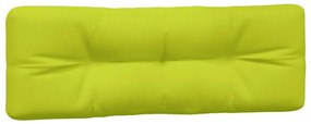 Almofadões para móveis de paletes 2 pcs tecido verde brilhante