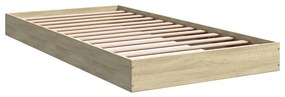 Estrutura cama s/ colchão derivados de madeira carvalho sonoma