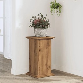 vidaXL Suporte plantas 33x33x60 cm deriv. madeira carvalho artisiano