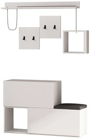 Hall Stand Holdon – Branco – 120x76 cm