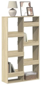 Estante 100x33x175 cm derivados de madeira carvalho sonoma