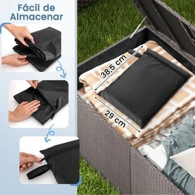 Capa para aquecedor de pátio 220 x 86,5 x 48,5 cm com fecho e bolsa de armazenamento impermeável, à prova de poeira, resistente ao vento, resistente,