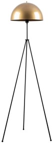 Candeeiro de Pé Can – Dourado e Preto – 50 x 50 cm