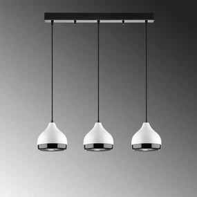 Candeeiro de Teto Yildo – Branco – Diâmetro 90 cm, Altura 25-111 cm