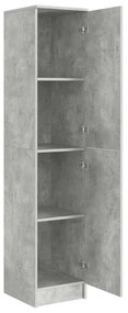 buffet Cinza concreto MDF com laminado de efeito concreto Padrão
