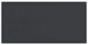 Conjunto de Jantar de Jardim 7 pcs Antracite 200 x 100 x 73 cm