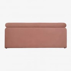 Cabeceira Estofada Cirene 240 Cm Tecido Rosa Quartzo & 160 Cm - Sklum