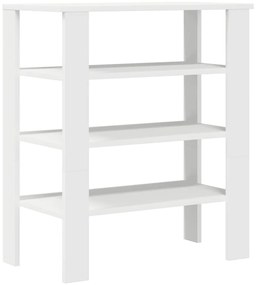 Sapateira 61x32x70 cm derivados de madeira branco