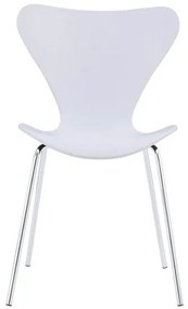 Conjunto de 4 Cadeiras de Jantar JACOB – 43x52x84 cm – Empilháveis, Es