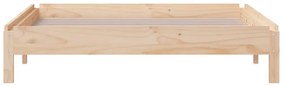 Cama empilhável 90 x 200 cm madeira de pinho maciça