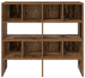 Sapateiras 2 pcs empilháveis 89,5x30x40 cm madeira velha