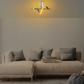 Chandelier Likma – Chrome – 41x16x25 cm