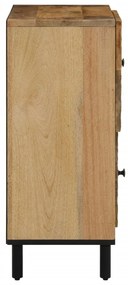 Móvel de apoio 80x33x75 cm madeira de mangueira maciça