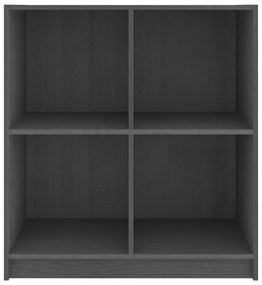 Aparador pinho maciço 70x33x76 cm cinzento