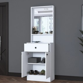 Hall Stand P6 – Branco – 60x182,8x35,5 cm