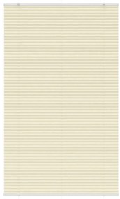 Plissado Cego Creme 120x200 cm Largura Tecido 119,4cm Poliéster