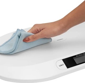Balança para bebés até 20 kg 55 x 32 x 4 cm Branco