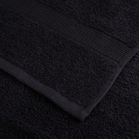 Toalhas de mãos premium SOLUND 10 pcs 50x100 cm 600 gsm preto