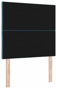 Cabeceira vidaXL Design Bloco de Diamante Azul Escuro 100 cm Veludo