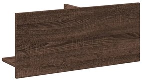 Armário parede 70x16,5x30 cm deriv. madeira carvalho castanho