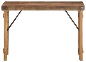 Mesa de Console vidaXL 110x35x76 cm Madeira recuperada
