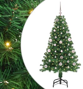 vidaXL Árvore de Natal Artificial Verde 150 cm PVC, Aço e Plástico