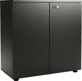 Armário De Escritório 800x800x400mm Portas De Bater Com Código Mira Antracite Riva