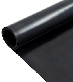 Tapete de borracha antiderrapante liso 1,2x2 m 2 mm
