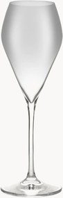 Copos de champanhe em vidro de cristal Cuvee, conjunto de 6
