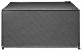 Capas p/ mobília jardim 2 pcs 12 ilhós 270x180x90 cm retangular