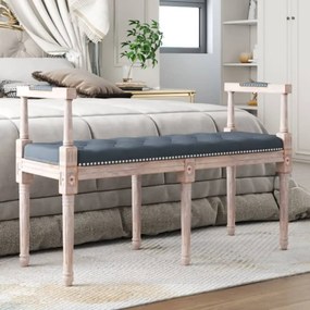 vidaXL Banco 110x40x70 cm veludo cinzento-escuro