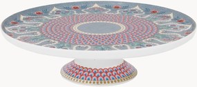 Prato para bolos com pé em porcelana Flower Festival
