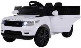 Carro elétrico para Crianças Start Run, 12V Rodas	e assento plástico Branco