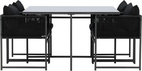 Conjunto de mesa e cadeiras Dallas 4736
