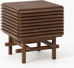 Mesa de cabeceira em madeira de carvalho Pierce