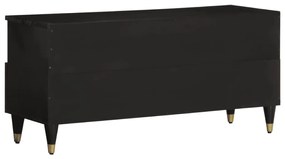 Móvel de TV 100x33x46 cm madeira de mangueira maciça