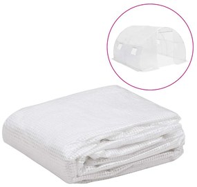 vidaXL Cobertura substituição p/ estufas 9 m² 3x3x2 m transparente