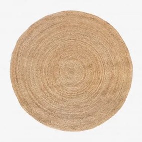 Tapete Redondo Ø145 Cm Neferet Yute - Sklum