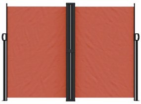 Toldo lateral retrátil 180x1200 cm terracotta