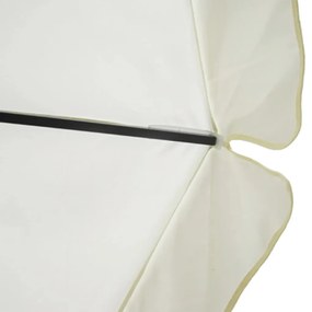 Guarda-sol Samos Alumínio 500 cm. Branco