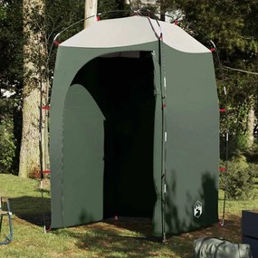 vidaXL Tenda para duche impermeável verde