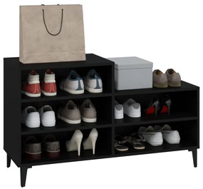 Sapateira 102x36x60 cm derivados de madeira preto