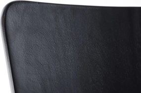 Conjunto de 4 cadeiras cozinha e jantar Aaron 43 x 84 x 50 cm Preto