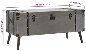Mesa de Centro Madeira Engenheirada 102x51x47,5 cm