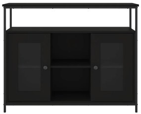 Aparador 100x35x80 cm derivados de madeira preto