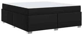 Estrutura da Cama Outros Preto 180 x 200 cm Couro sintético