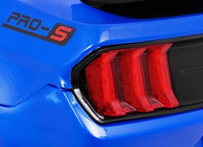 Carro elétrico para Crianças 12V GT Sport Rodas Eva, Assento de couro Azul