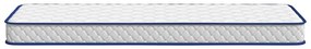 Colchão de espuma de memória 70x200x17 cm branco