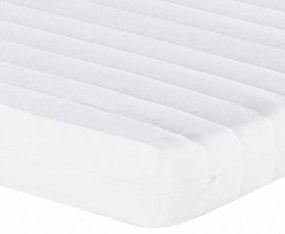 Colchão de espuma 140x210 cm 7 zonas dureza 20 ILD branco